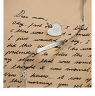 Jewellery Set Heart Pendant & Bracelet Silver
