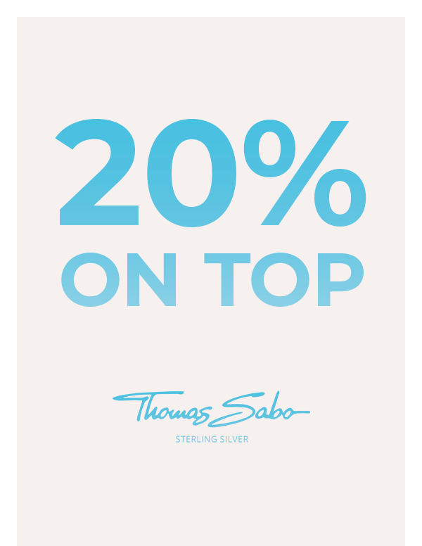 20 % ON TOP*