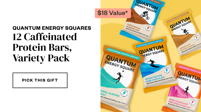 Quantum Energy Squares. Pick this gift.