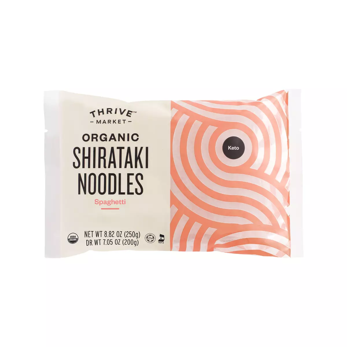 Thrive Market Organic Shirataki Noodles, Spaghetti