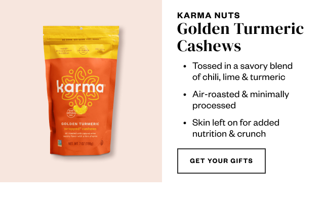 Karma Nuts. Get Your Gifts.