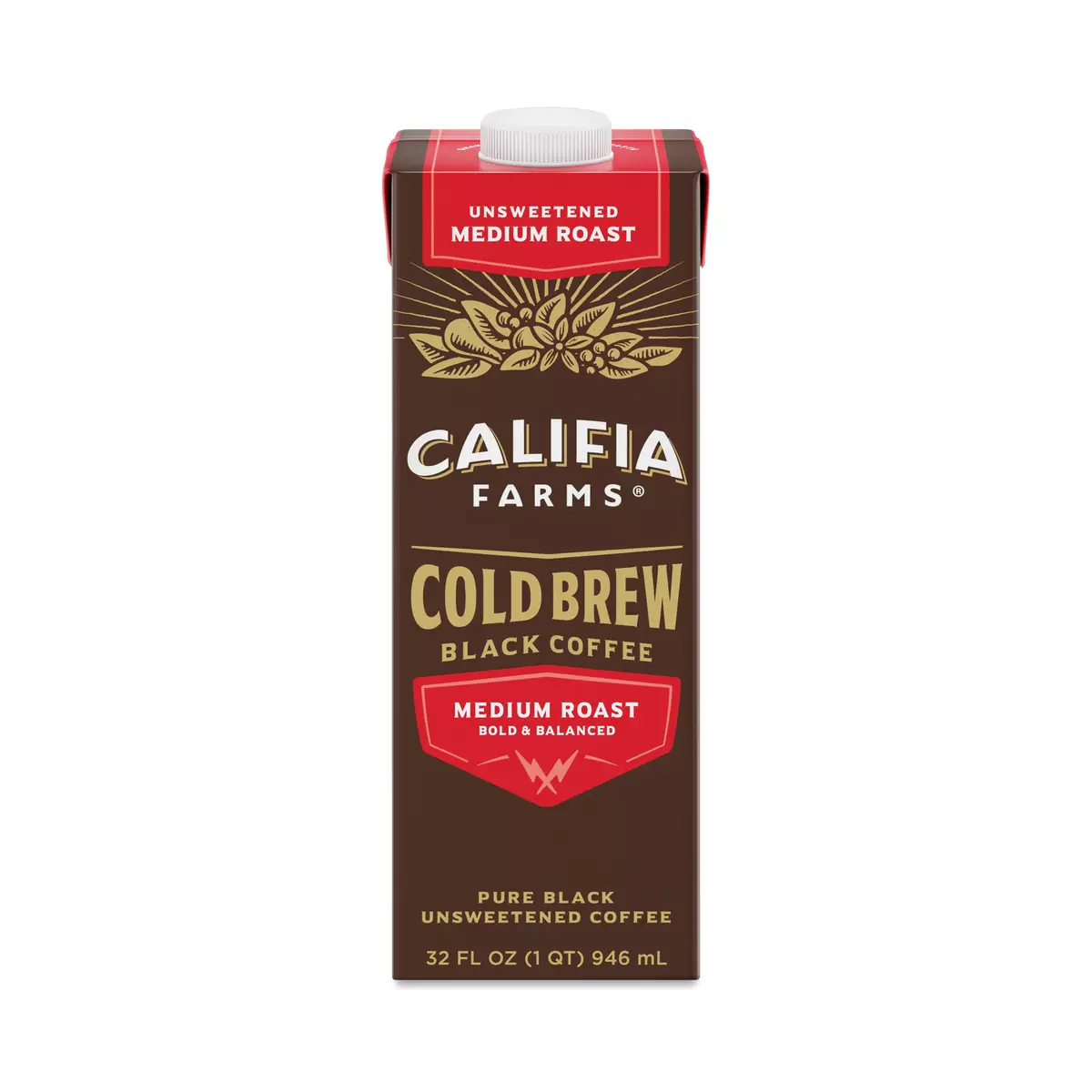 Medium Roast Cold Brew Black Coffee