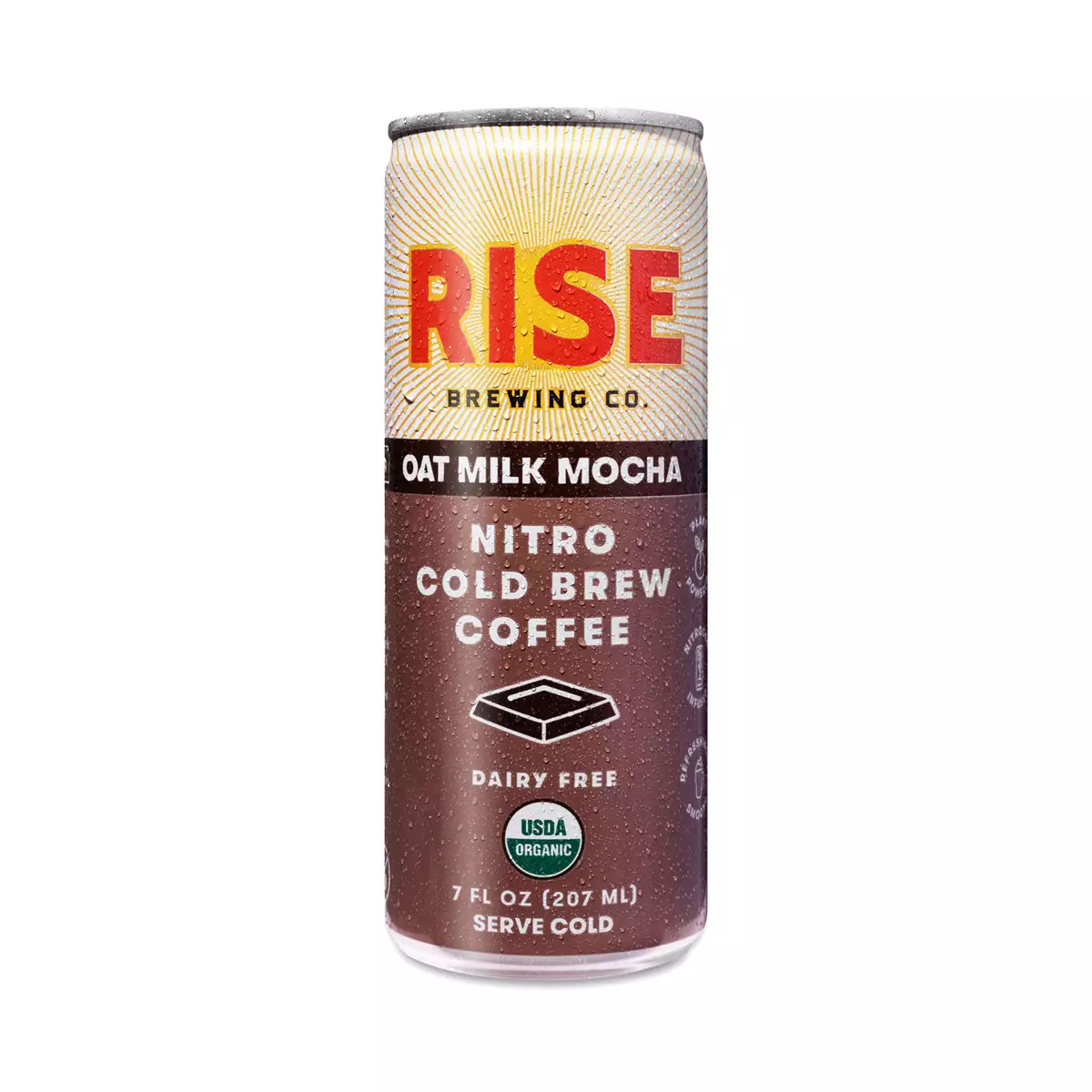 Nitro Cold Brew Coffee, Oat Milk Mocha