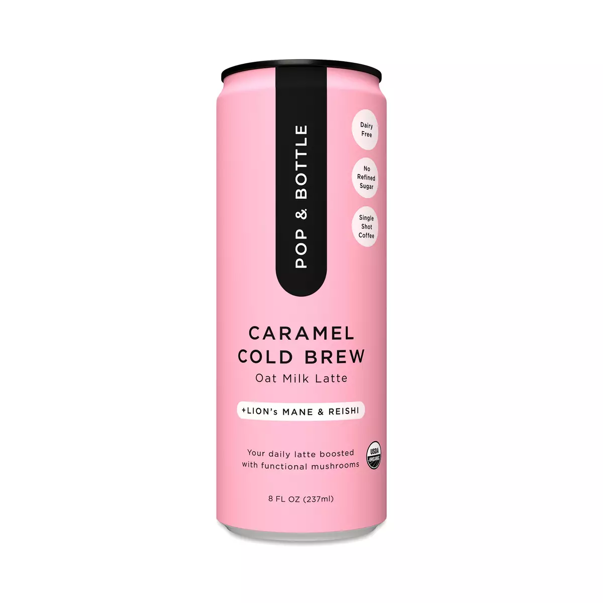 Oat Milk Latte, Caramel Cold Brew