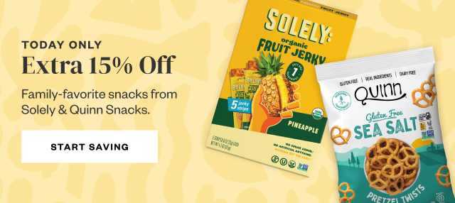 Today Only: Extra 15% Off. Start Saving.