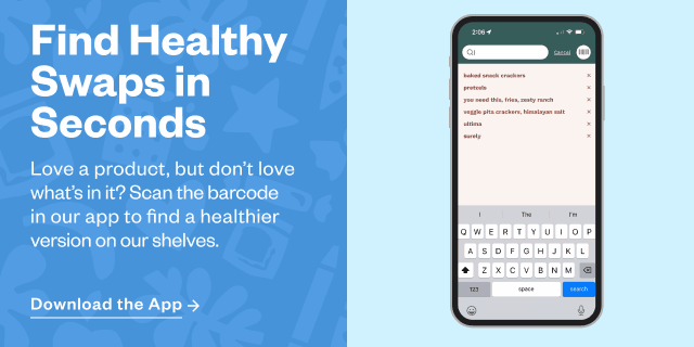 Find Healthy Swap in Seconds. Download the App.