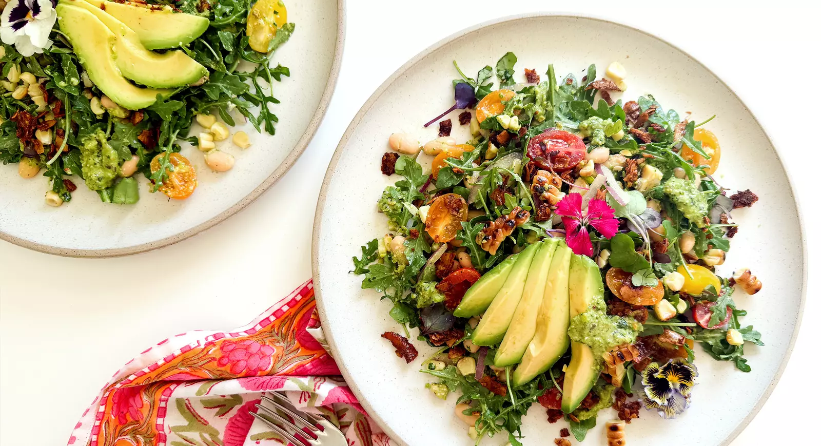 Summer Corn Salad with Madly Hadley Plant-Based Bacon Bits