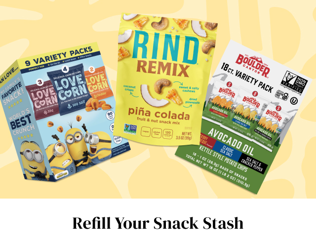 Refill Your Snack Stash