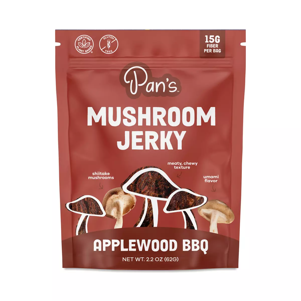 Mushroom Jerky, Applewood BBQ
