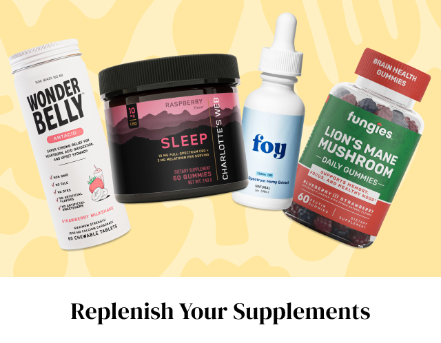 Replenish Your Supplements