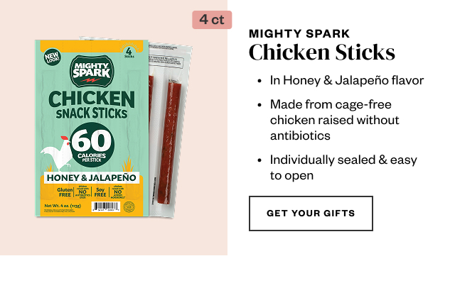 Mighty Spark. Get Your Gifts.