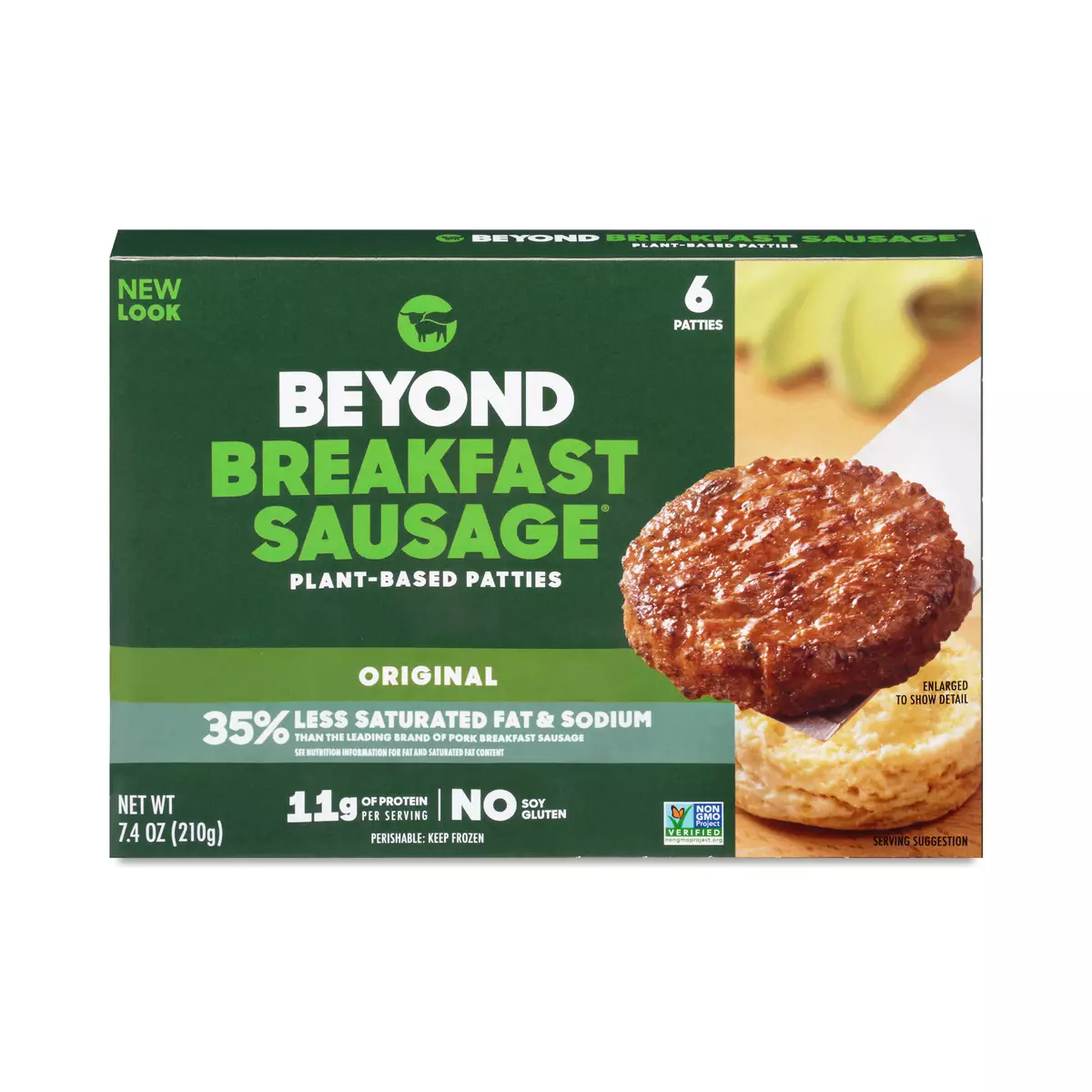 Beyond Breakfast Sausage Plant-Based Patties, Original
