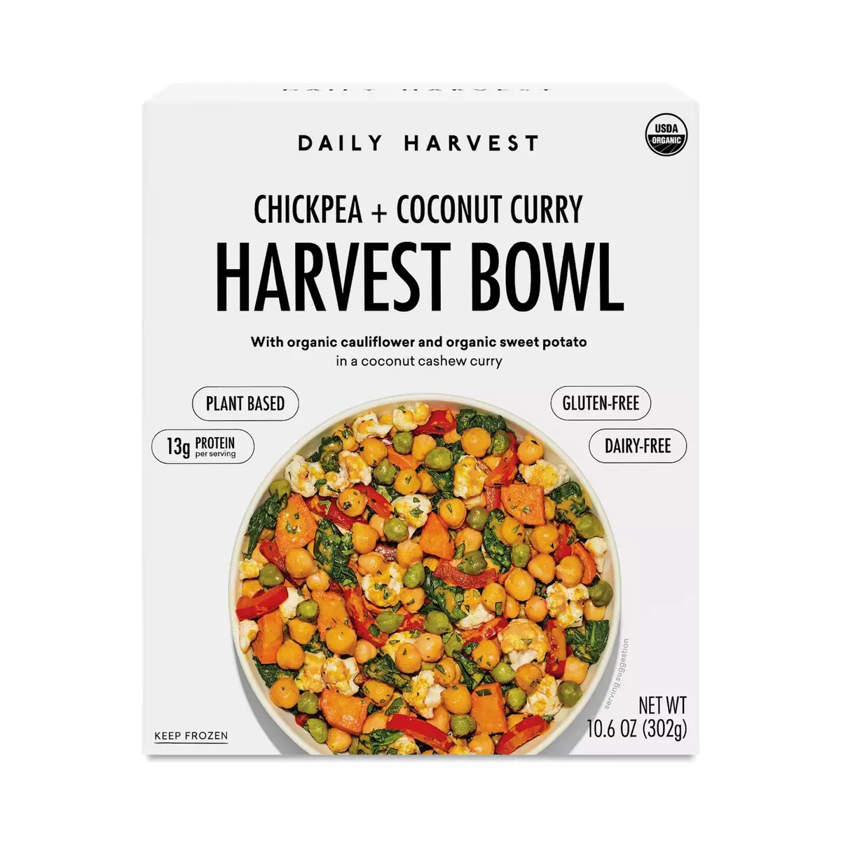 Harvest Bowl, Chickpea & Coconut Curry