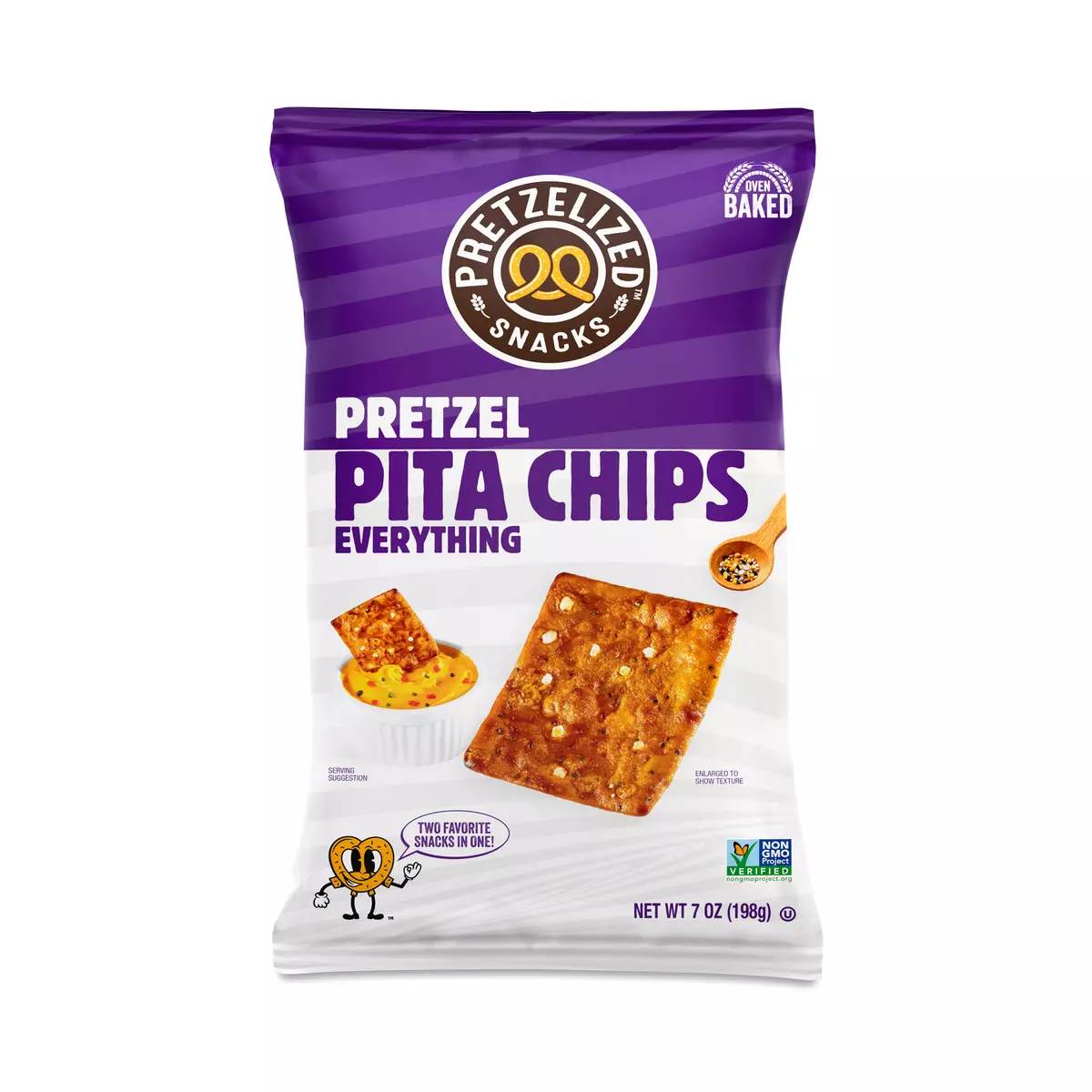 Pretzel Pita Chips, Everything