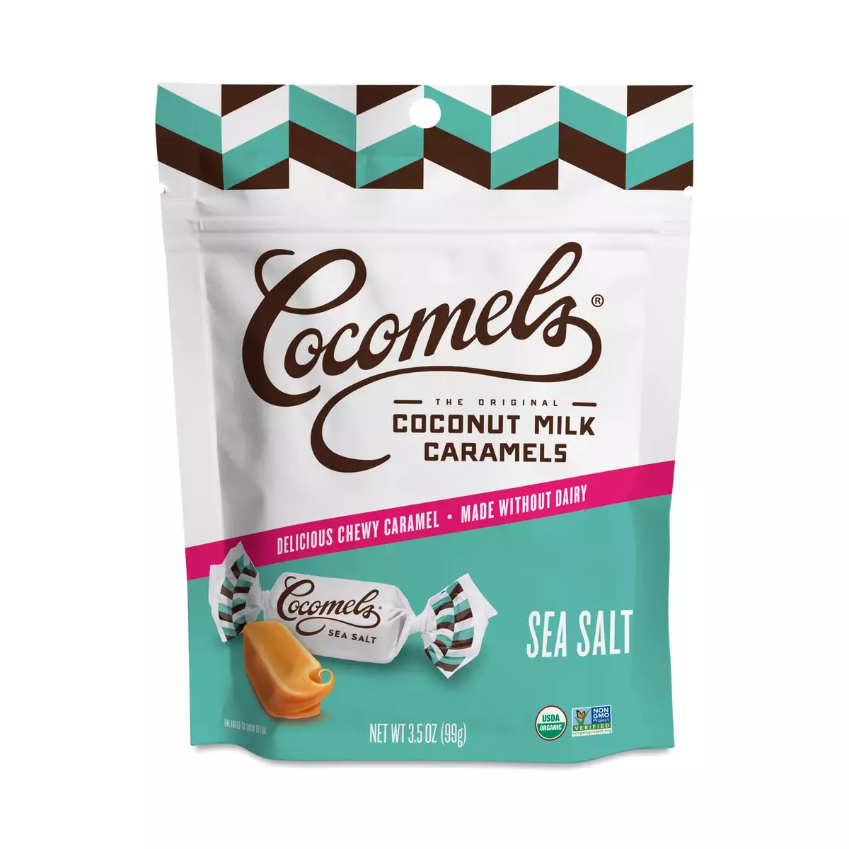 Coconut Milk Caramels, Sea Salt