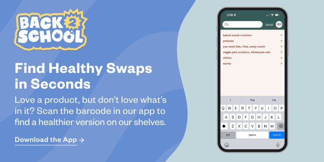 Find Healthy Swap in Seconds. Download the App.