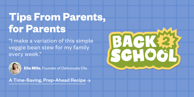 Tips From Parents, for Parents. A Time-Saving, Prep-Ahead Recipe.