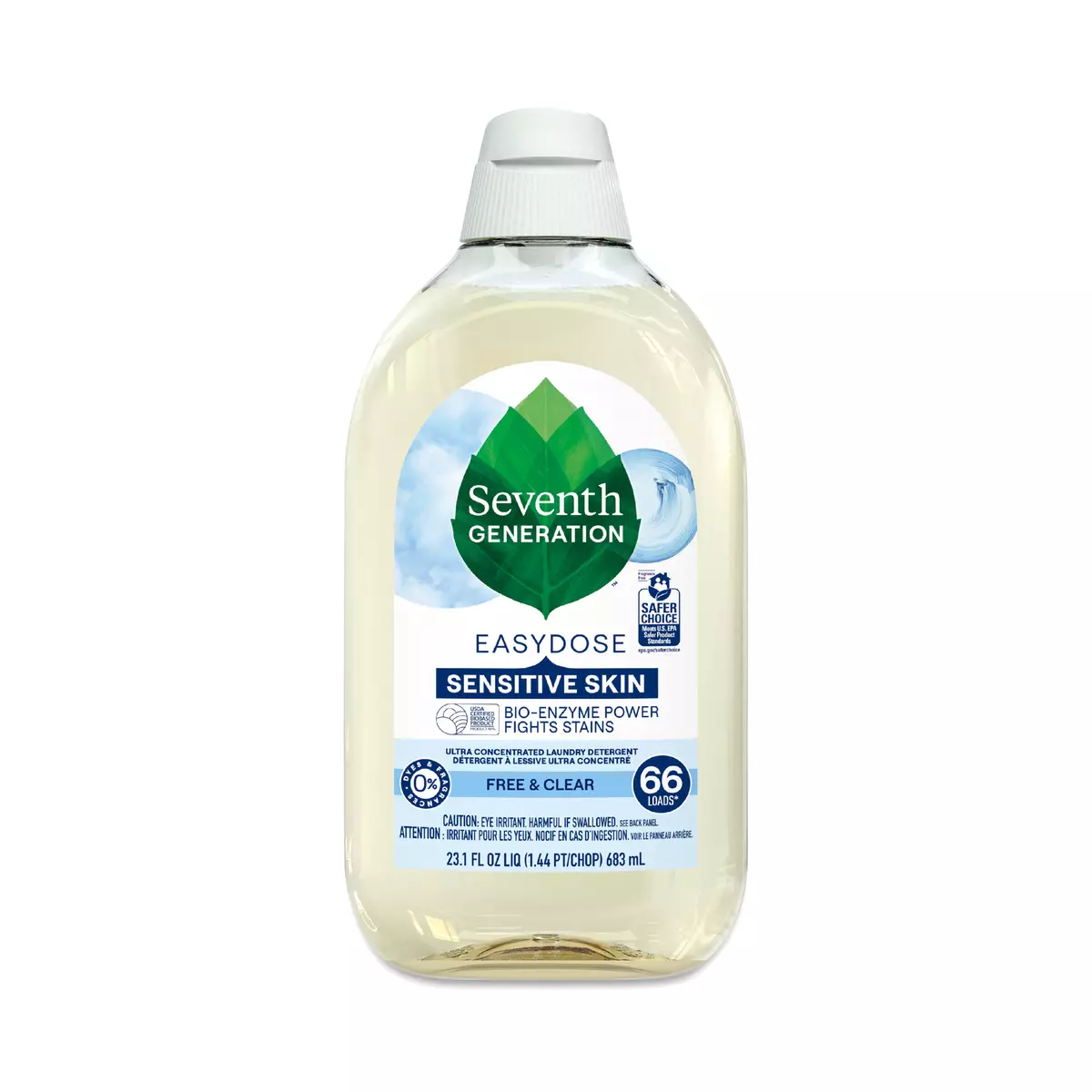 Ultra Concentrated Laundry Detergent, Free & Clear