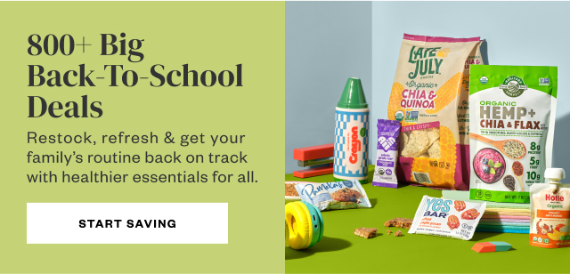 800+ Big Back-To-School Deals. Start Saving.