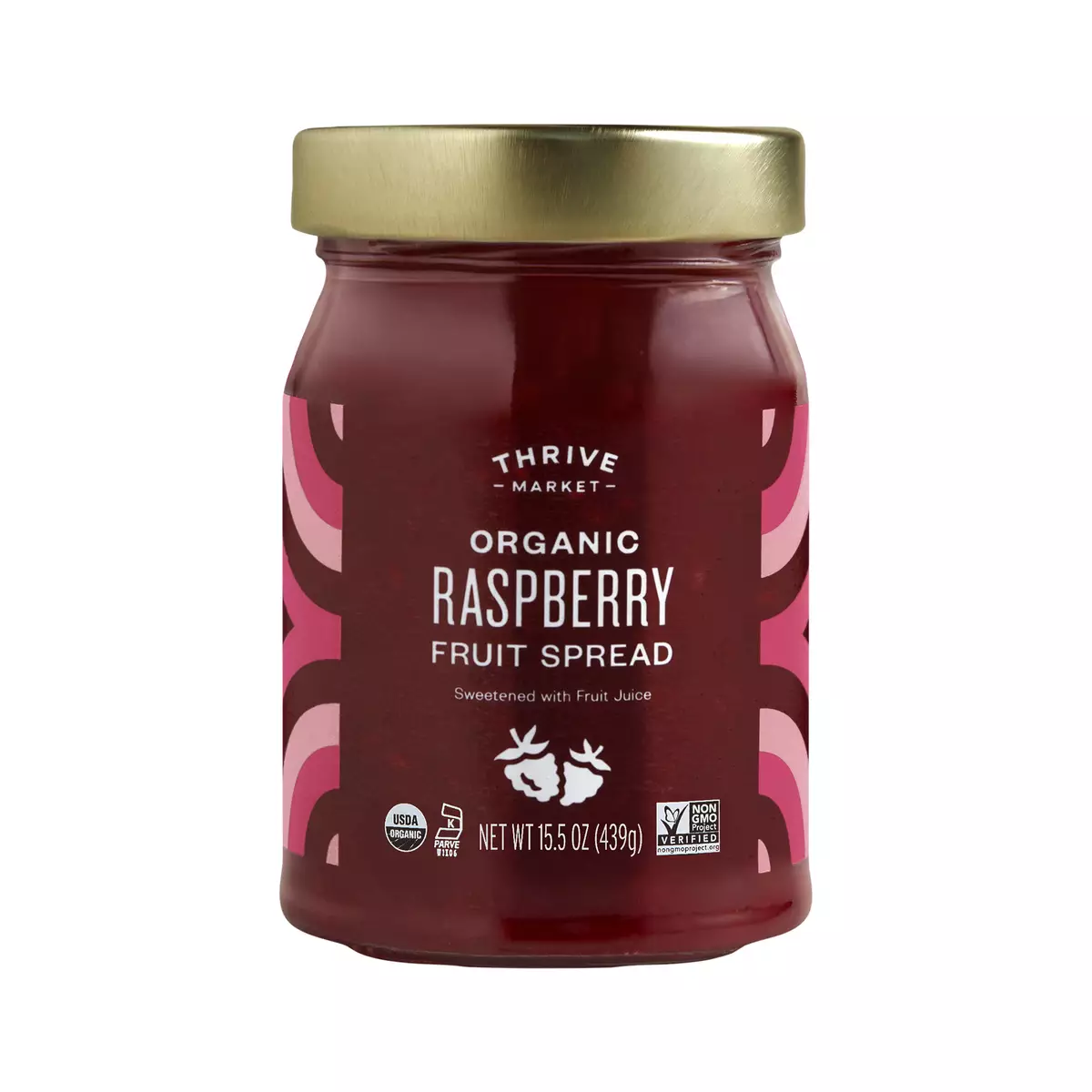 Organic Raspberry Fruit Spread