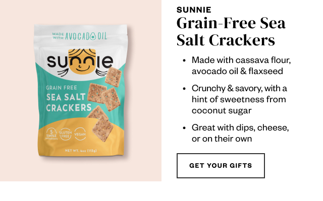 Sunnie. Get Your Gifts.