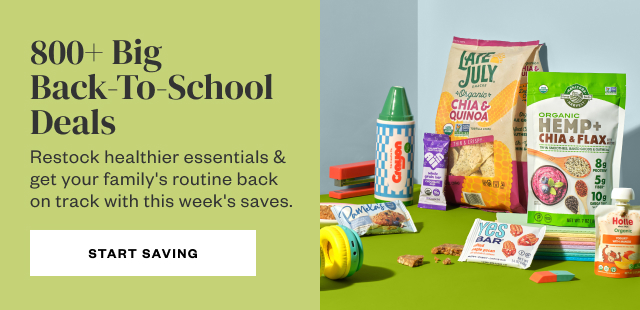 800+ Big Back-To-School Deals. Start Saving.