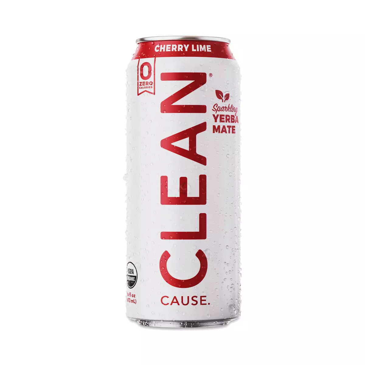 Sparkling Yerba Mate, Cherry Lime