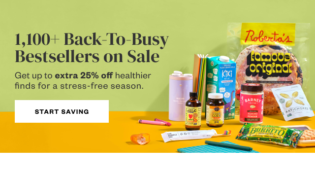1,100+ Back-To-Busy Bestsellers on Sale. Start Saving.