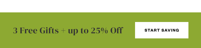 3 Free Gifts + up to 25% Off. Click to Redeem.