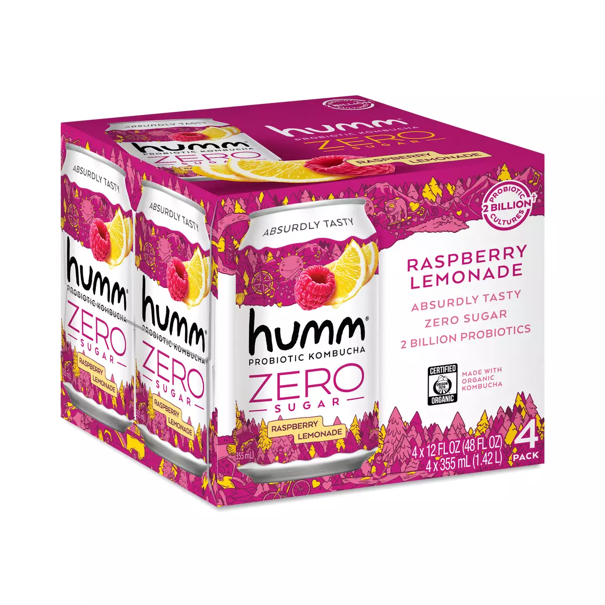 Zero Sugar Probiotic Kombucha