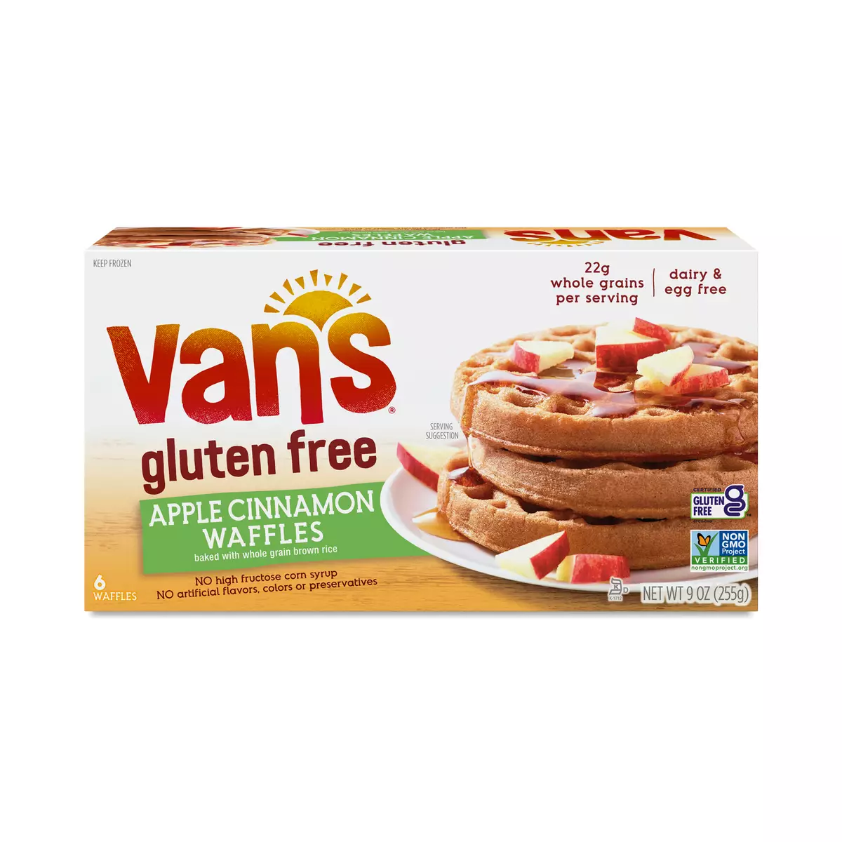 Gluten-Free Waffles, Apple Cinnamon