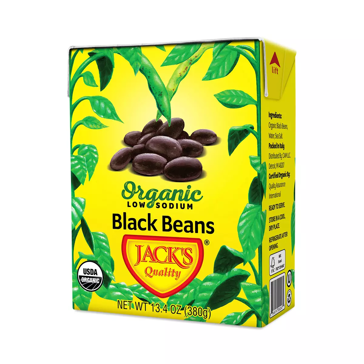Black Beans, Low Sodium