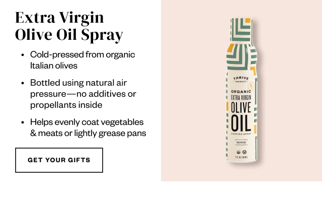 Extra Virgin Olive Oil Spray. Get Your Gifts.
