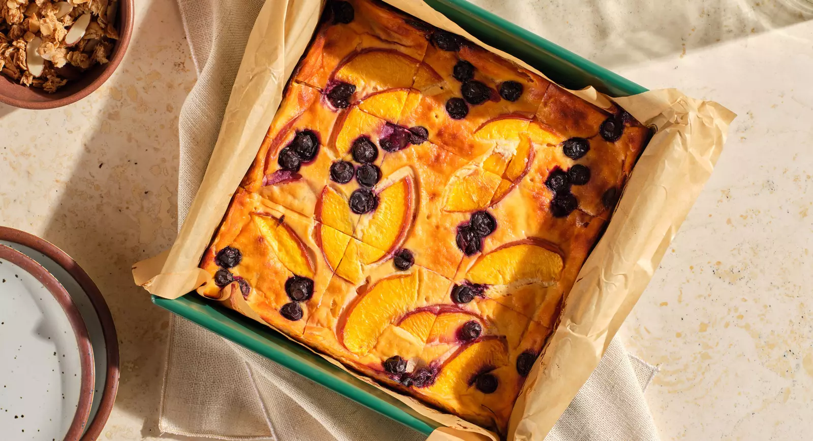 Back-to-Busy Meal Plan: Apricot & Nectarine Baked Yogurt Bars