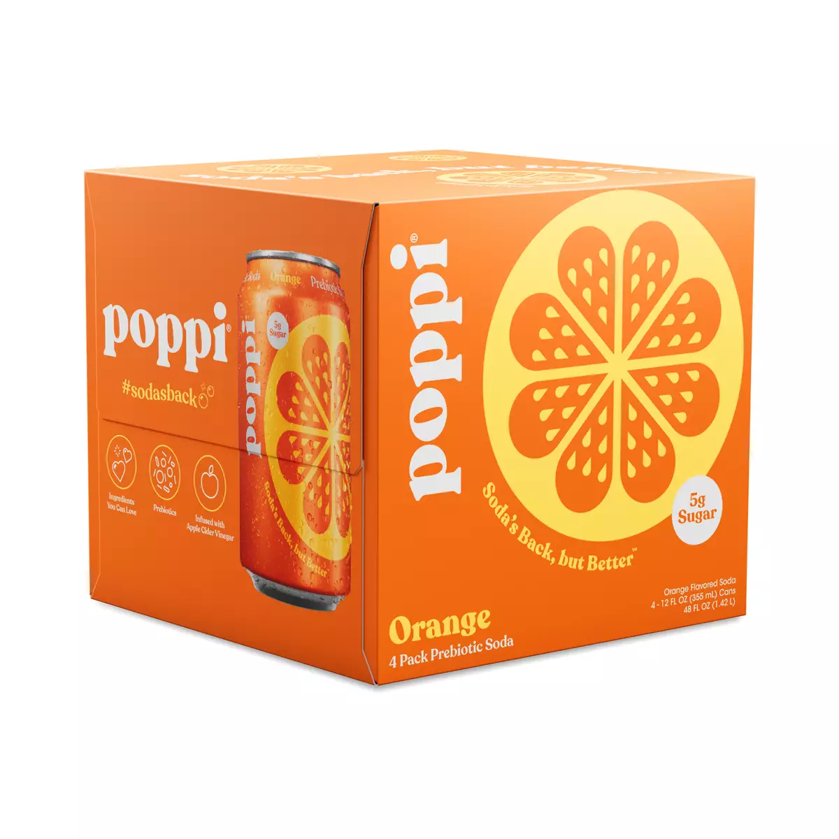 poppi Orange, Multipack