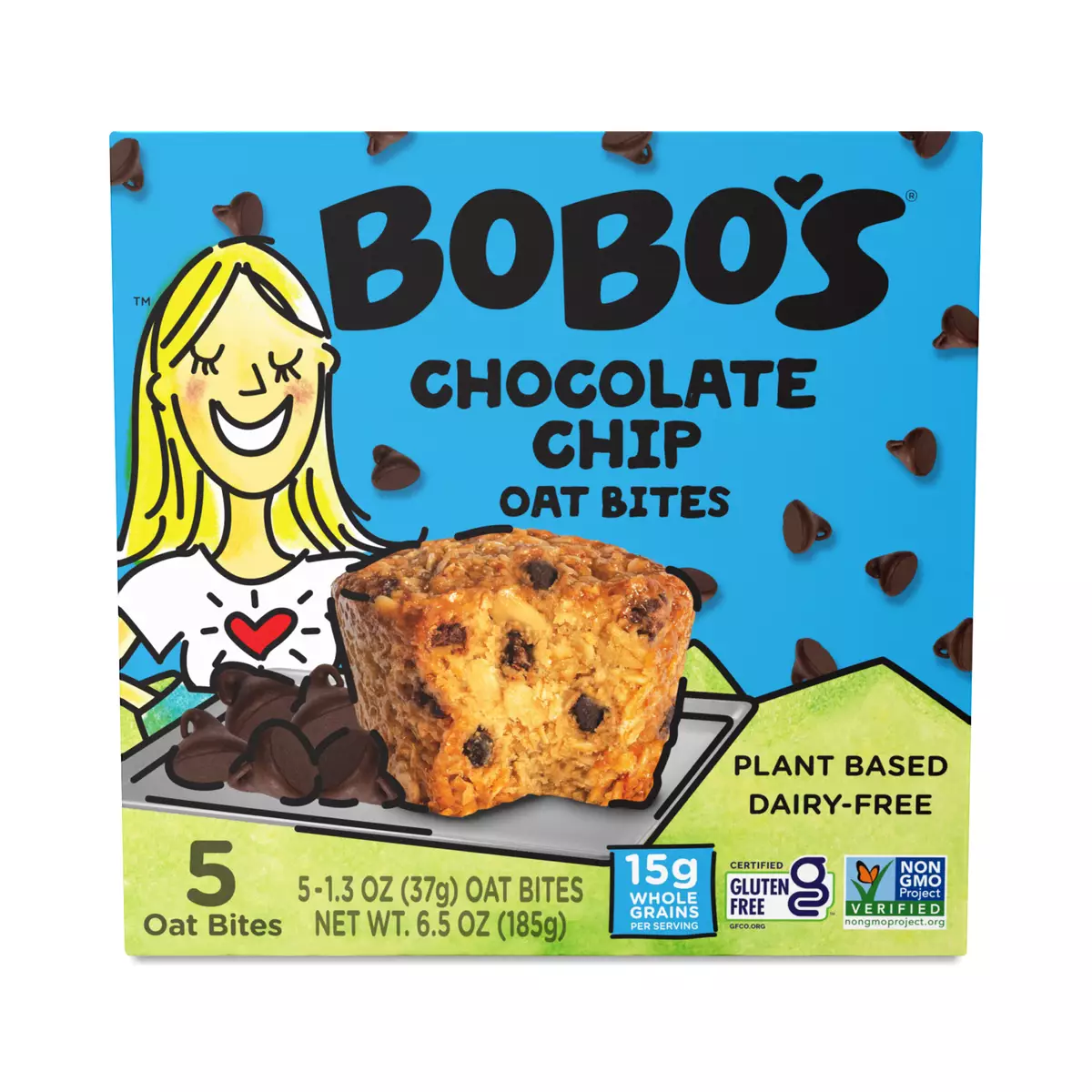 Bobo's Oat Bars Oat Bites, Chocolate Chip