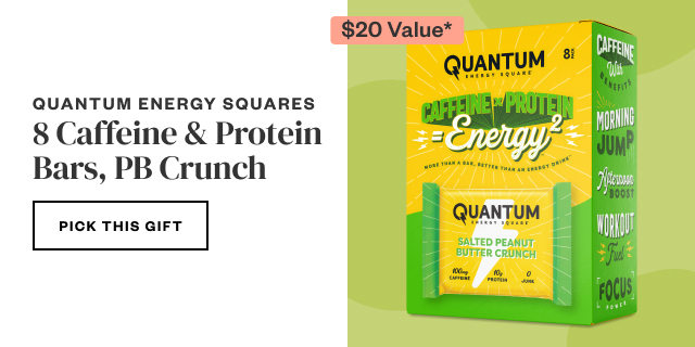 Quantum Energy Squares. Pick this gift.