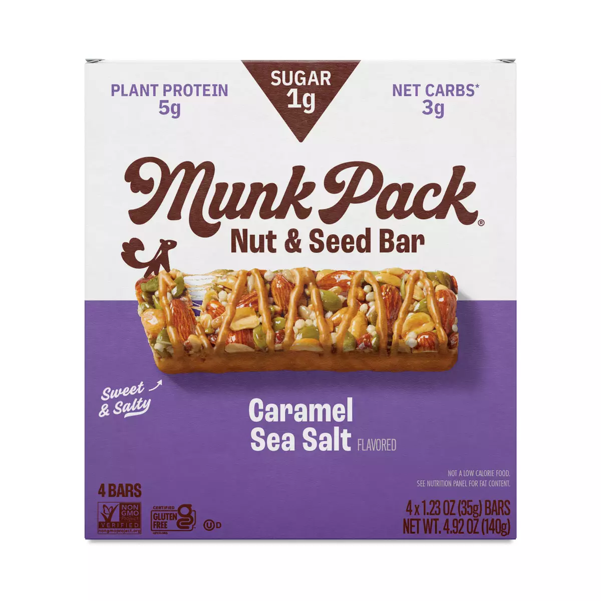 Nut & Seed Bar, Caramel Sea Salt