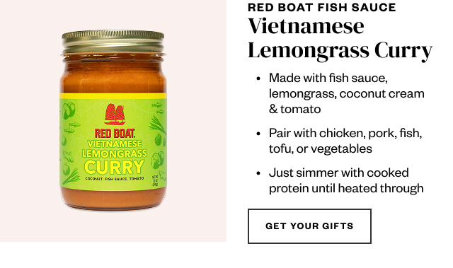 Red Boat Fish Sauce Vietnamese Lemongrass Curry. Get Your Gifts.