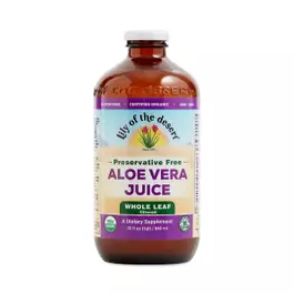  Lily of the Desert Preservative Free Aloe Vera Juice, Whole Leaf