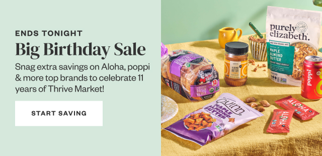 Ends Tonight: BIG Birthday Sale. Start Saving.