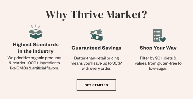 Why Thrive Market?