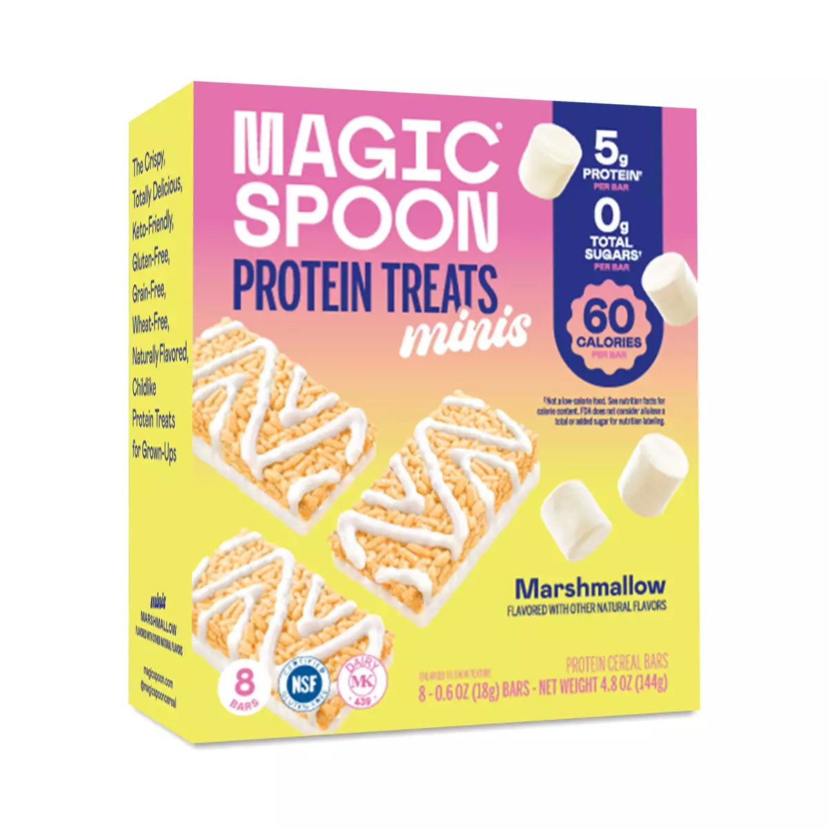 Protein Treats, Minis, Marshmallow