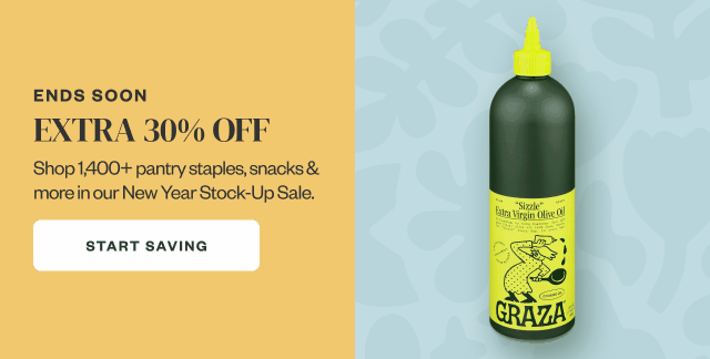 Ends Soon: Extra 30% Off. Start Saving.