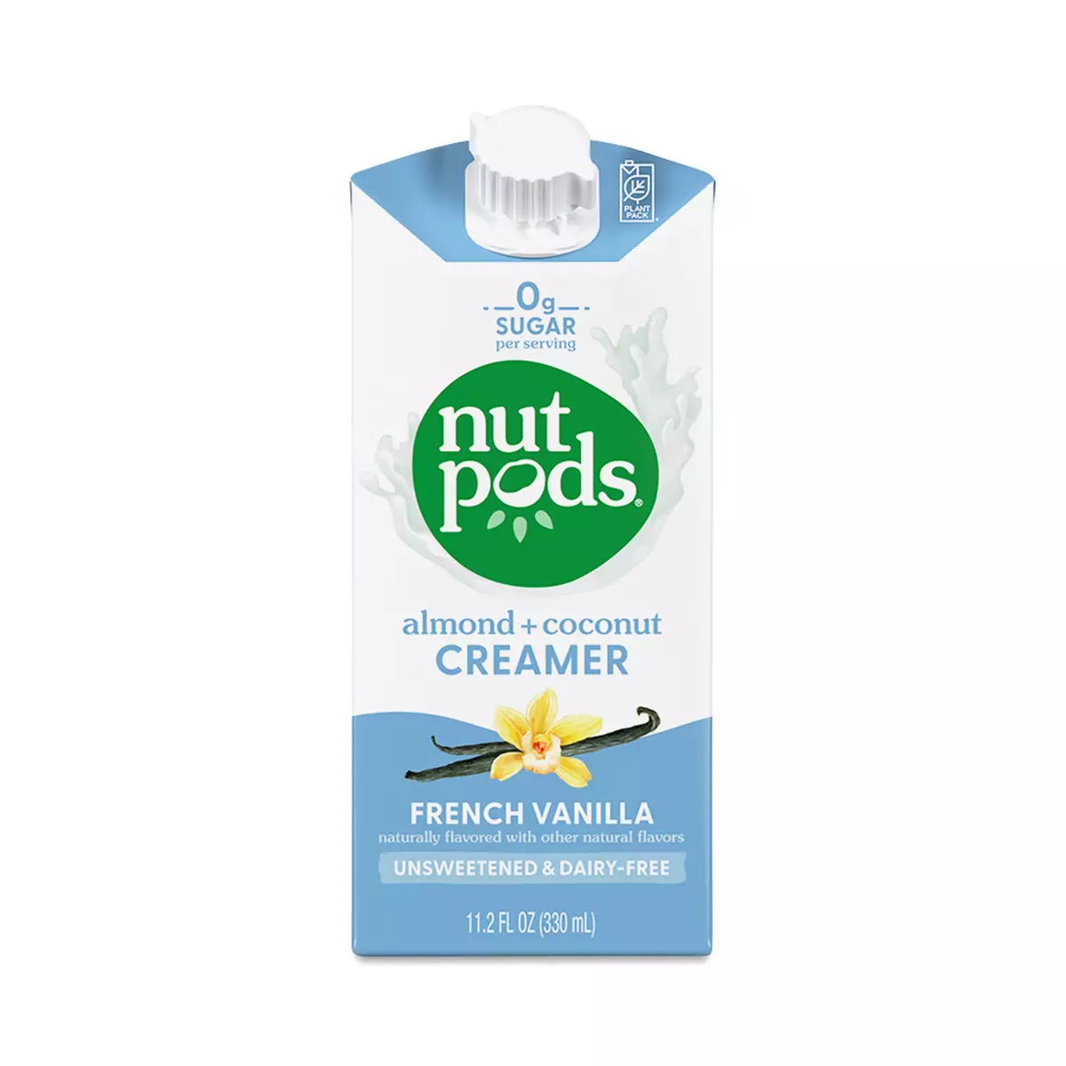Nutpods Unsweetened Non-Dairy Creamer, French Vanilla