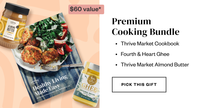 Premium Cooking Bundle. Pick this gift.