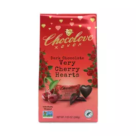  Chocolove Very Cherry Filled Dark Chocolate Hearts