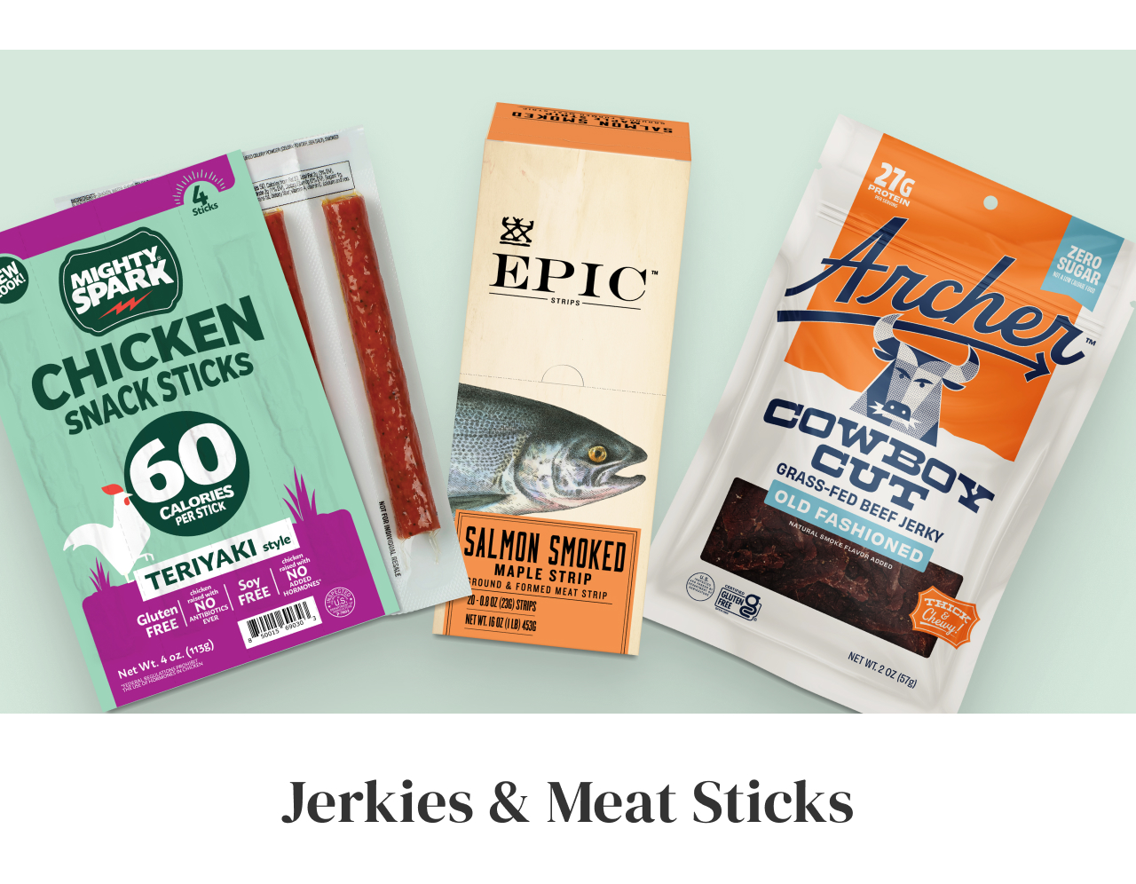 Jerkies + Meat Sticks