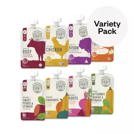  Serenity Kids Baby Food Pouches, Meat & Veggies Variety Pack
