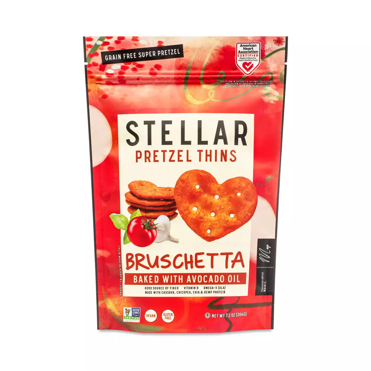 Stellar Pretzel Thins, Bruschetta